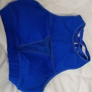 Blue Tiffany Chestee sports bra